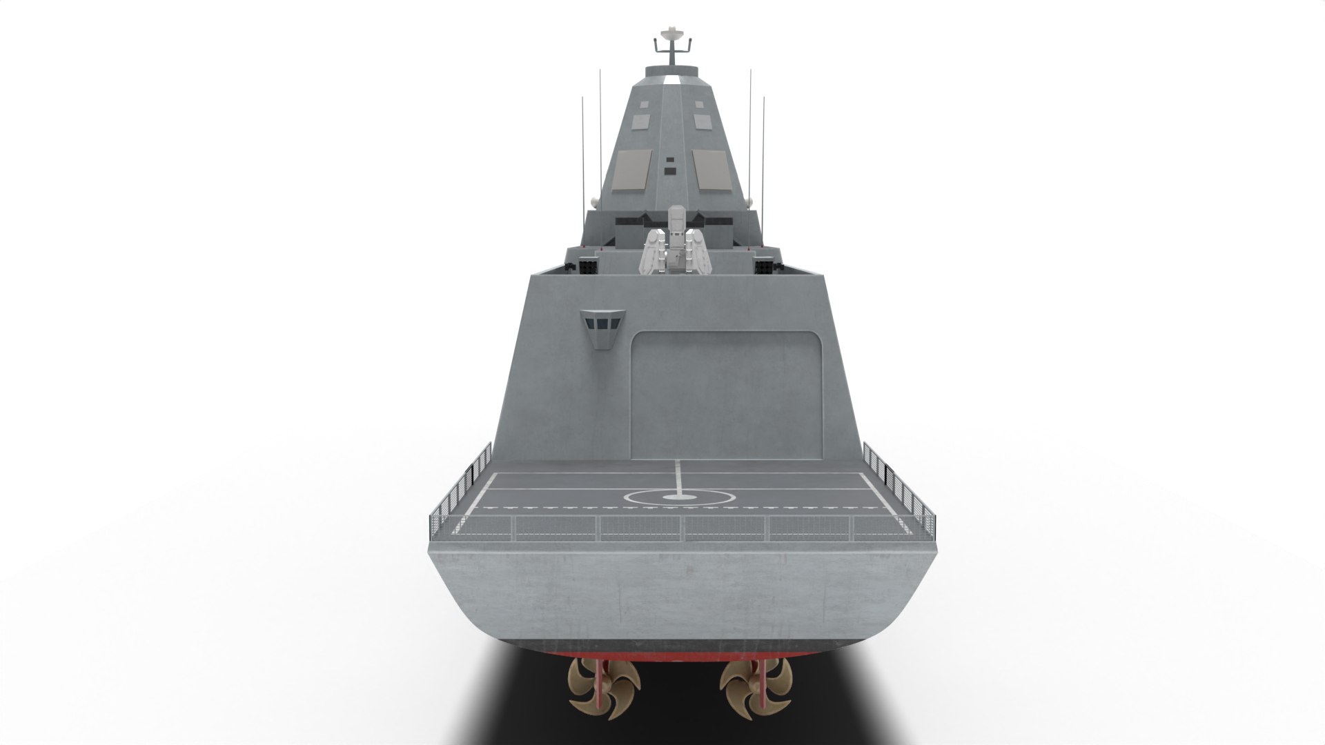 Destroyer KDDX-S 3D Model - TurboSquid 2222005