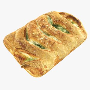 Apple bun 3D model