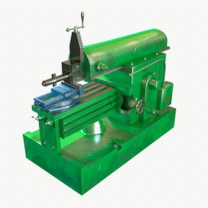 3D model Metal  Planer Machine