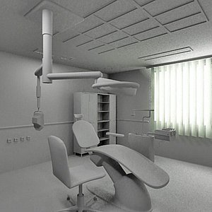 Dentist interior(3ds)