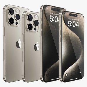 iPhone 15 Pro - Pro Max Natural Titanium