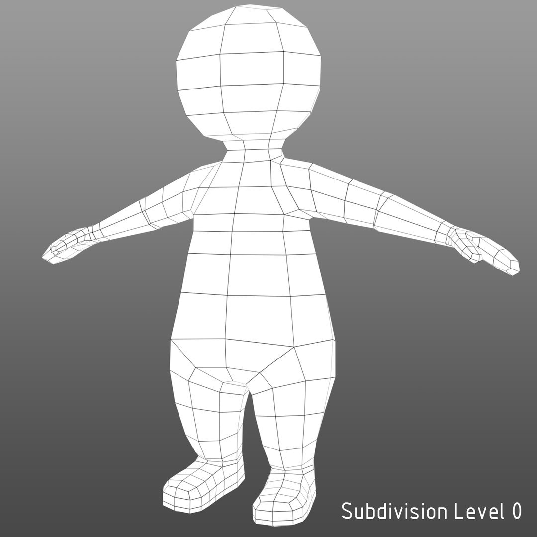 3d Model Human Rigged