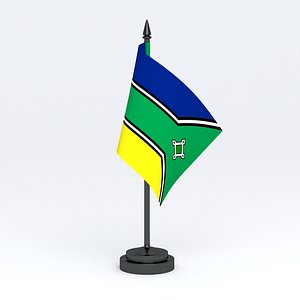 3D Table Flag Bandeira do Amapa