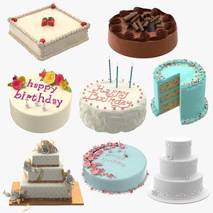 cakes 03 3d model