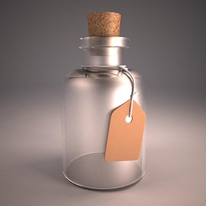 Small Bottle 3D