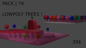 TreesPackFBX 3D model