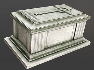 chest tomb 2 3D model