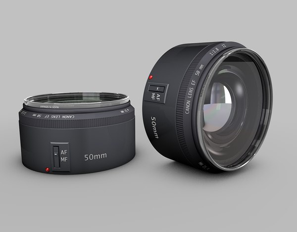 50mm lens dxf