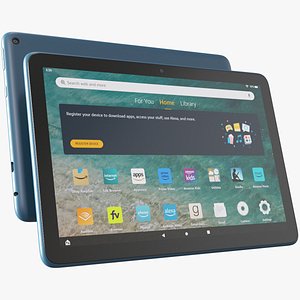 3D Amazon Fire HD 10 tablet 2021 release