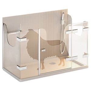 For a pet shower enclosure from GuteWetter 3D model