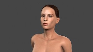 Beautiful Woman -Rigged 3d character