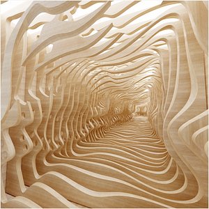 Fantasy Wooden Tunnel