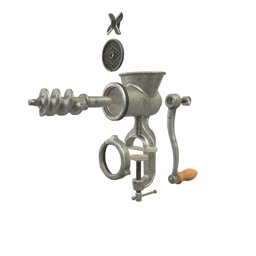 3D ussr meat grinder model https://p.turbosquid.com/ts-thumb/4A/rSo58m/RAuudyTa/01/jpg/1586250076/1920x1080/turn_fit_q99/e8b9339ffcdc1e07125e671b649bcf46aba7ba43/01-1.jpg