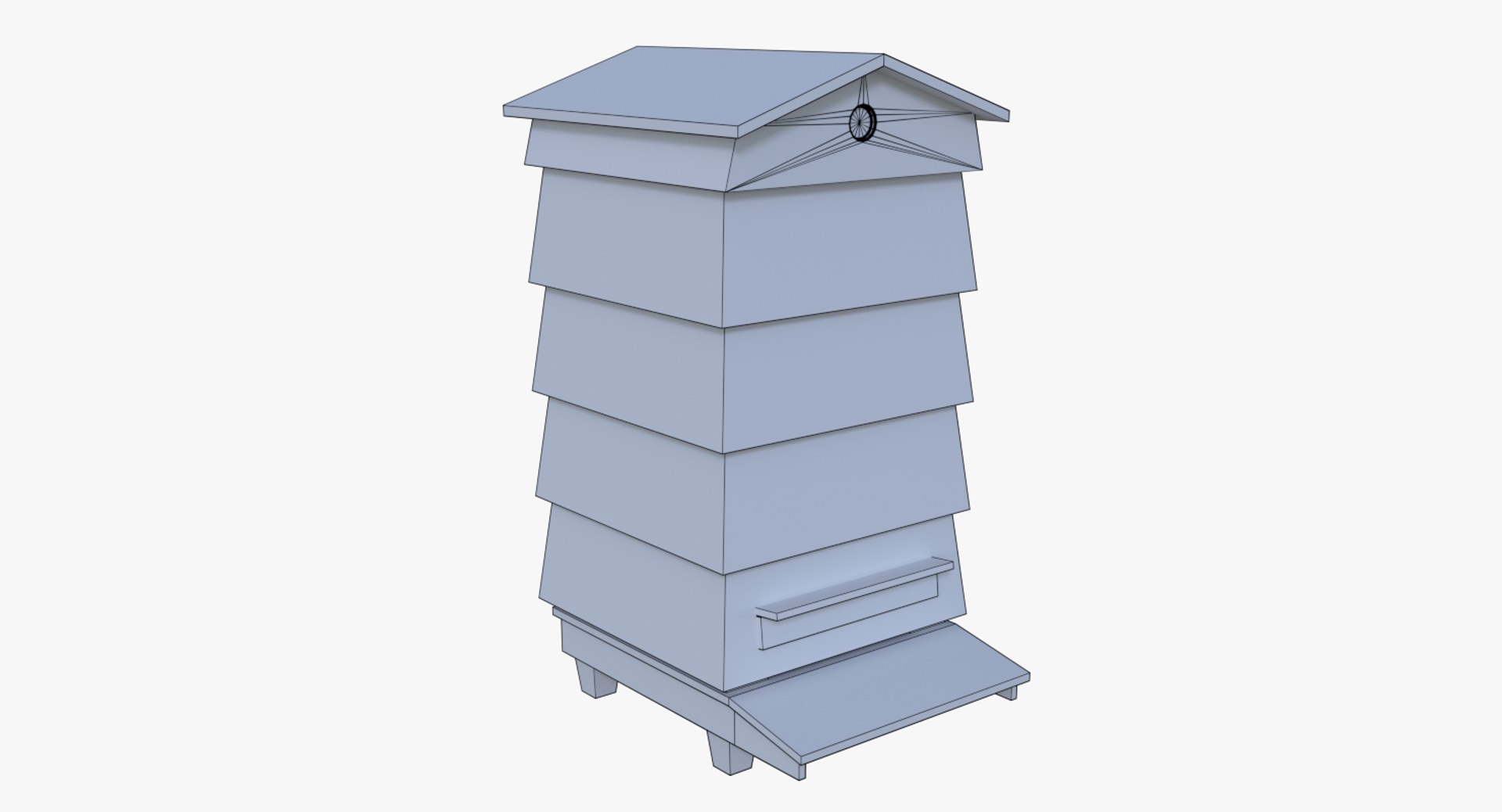 3d Bee Hive