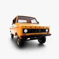 Rigged Tarpan RWD Utility Pickup Polish SUV Soviet Poland