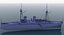 ACH Esmeralda Warship Low Poly