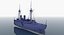 ACH Esmeralda Warship Low Poly