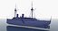 ACH Esmeralda Warship Low Poly