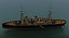 ACH Esmeralda Warship Low Poly