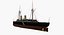 ACH Esmeralda Warship Low Poly