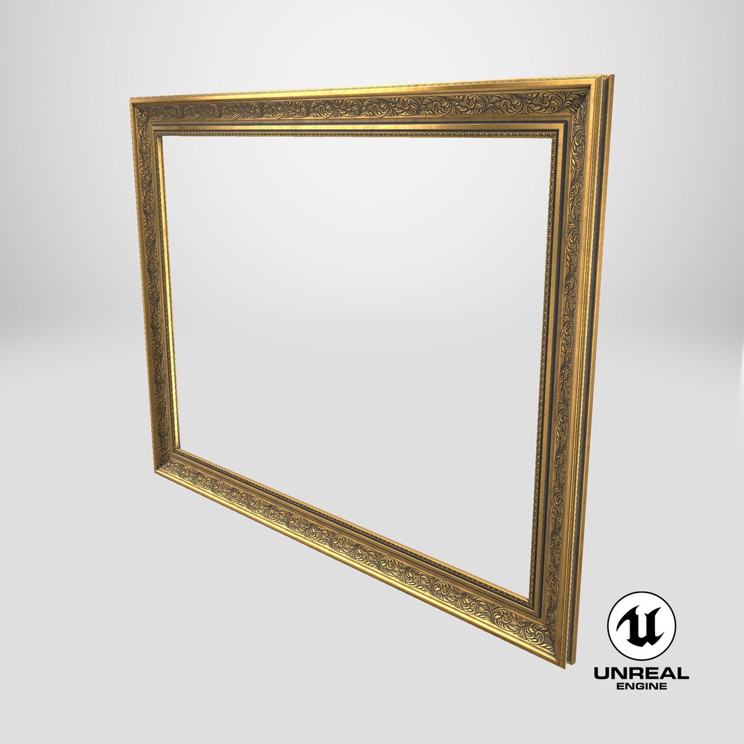 3D Picture Frame 01 PBR model https://p.turbosquid.com/ts-thumb/4A/vwYI1q/R1/stemcell_unreal_render/png/1698670719/1920x1080/fit_q87/a66020a9b5dc24d3c0b275cdfc9fd6866a98ad45/stemcell_unreal_render.jpg