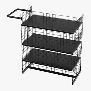retail shelf 06 3D model