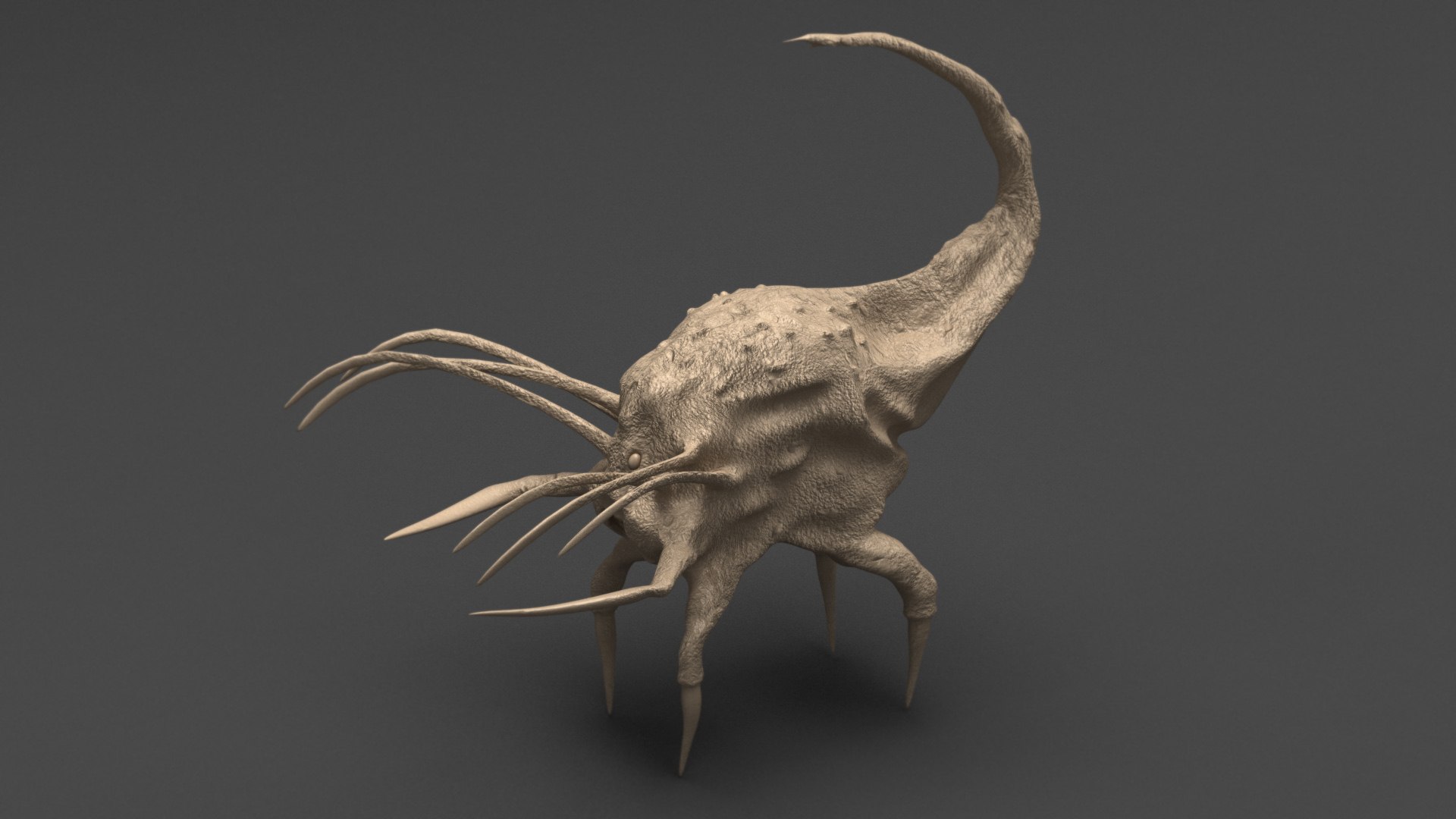 3D Little Monster - TurboSquid 1630696