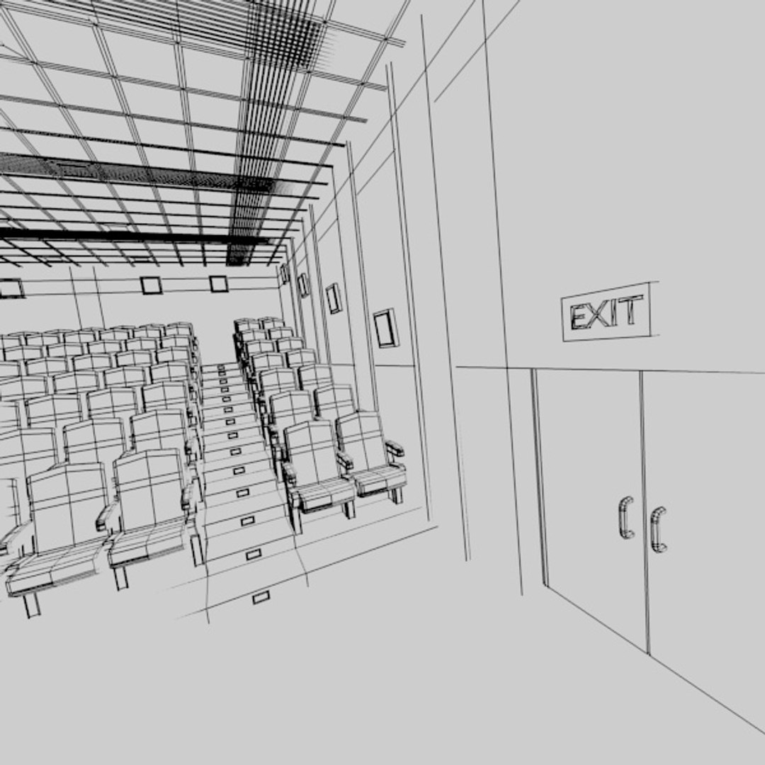 Hall 3d Fbx