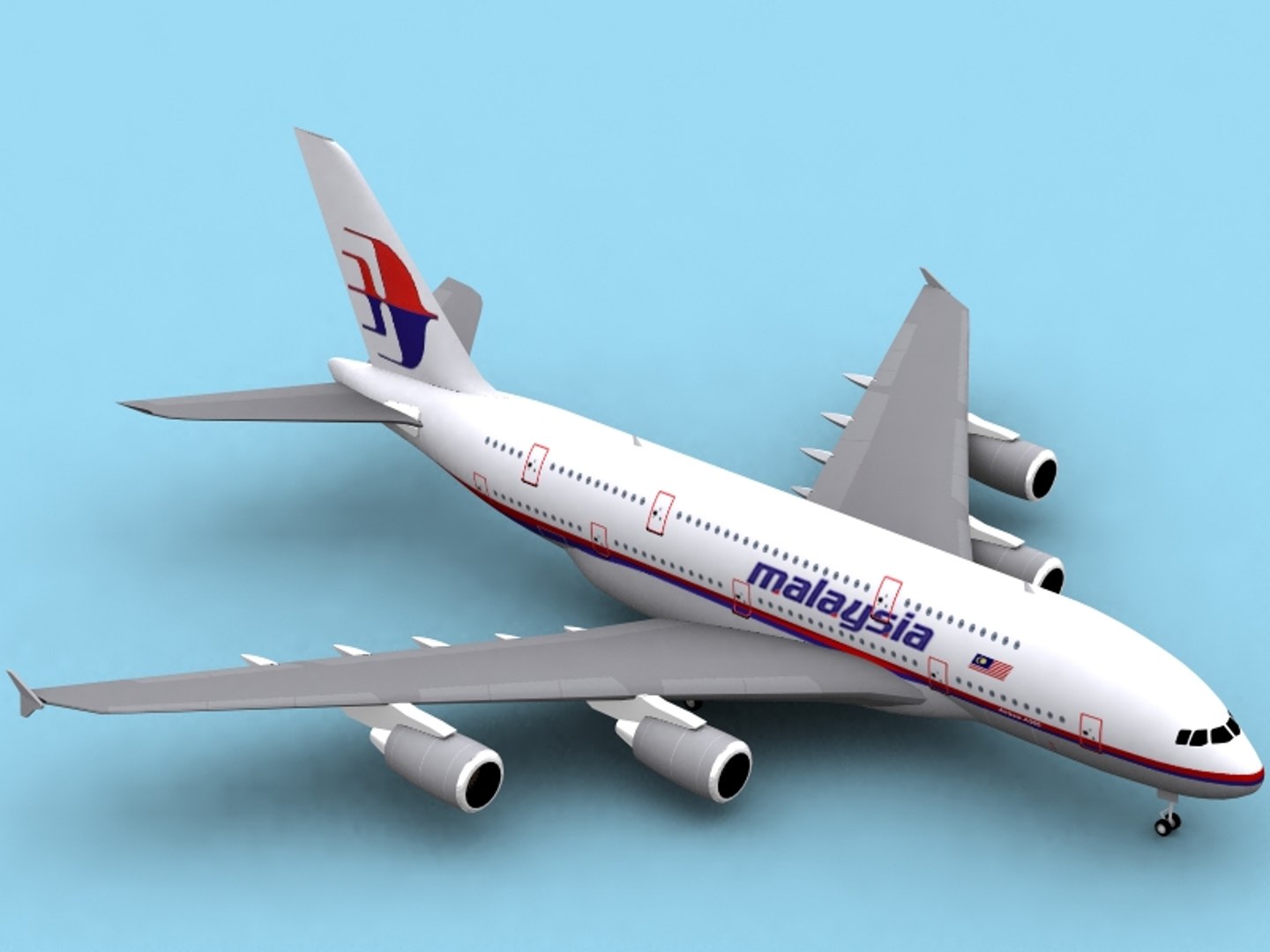 Malaysia Airlines AIRBUS A380-800 モデルキット Review #39 Malaysia Airlines Airbus A380-800 - YouTube