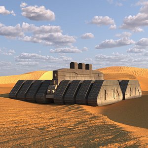 Futuristic Crawler Chassis