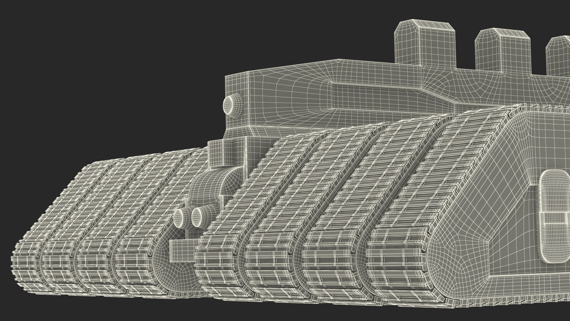 3D Futuristic Crawler Chassis - TurboSquid 2322275