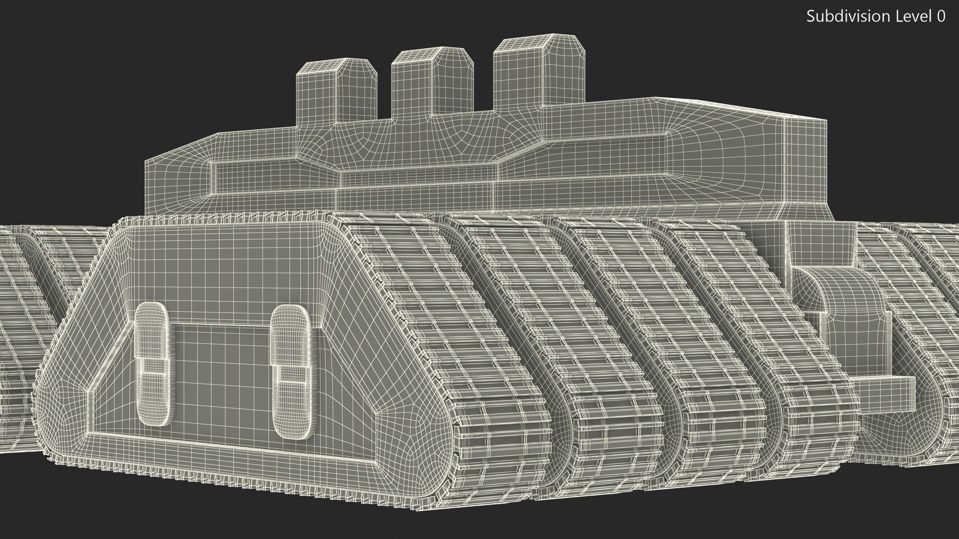 3D Futuristic Crawler Chassis - TurboSquid 2322275