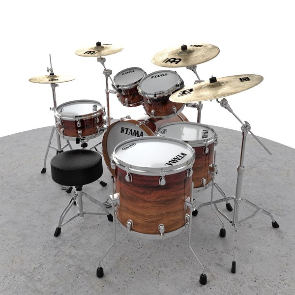 Tama Starclassic Drum Kits 3D model - TurboSquid 1772077