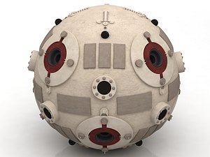 star wars training droid 3D model