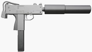3d ingram submachine gun