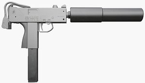 Submachine Gun Ingram MAC - 10