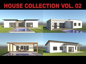 3d model family house
