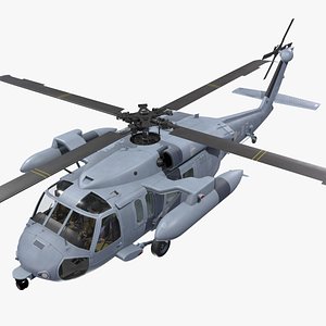 3D UH-60 South Korea Air Force Basic Animation