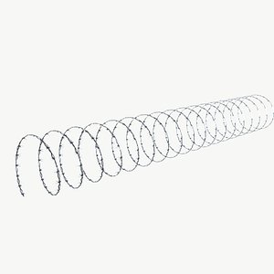3D Barbed Wire