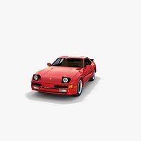 Porsche 944 with interior rev