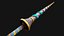 3D Medieval Cavalry Tournament Spear Lance Weapon