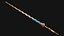 3D Medieval Cavalry Tournament Spear Lance Weapon