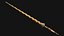 3D Medieval Cavalry Tournament Spear Lance Weapon