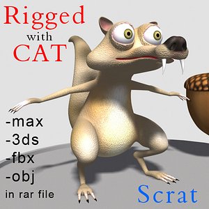 scrat rigged cat max