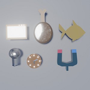 Set of different icons