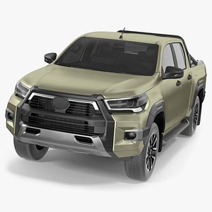 Mid Size Pickup Truck 2022 3D model
