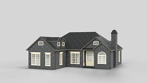 Neighborhood House 10T1 3D model