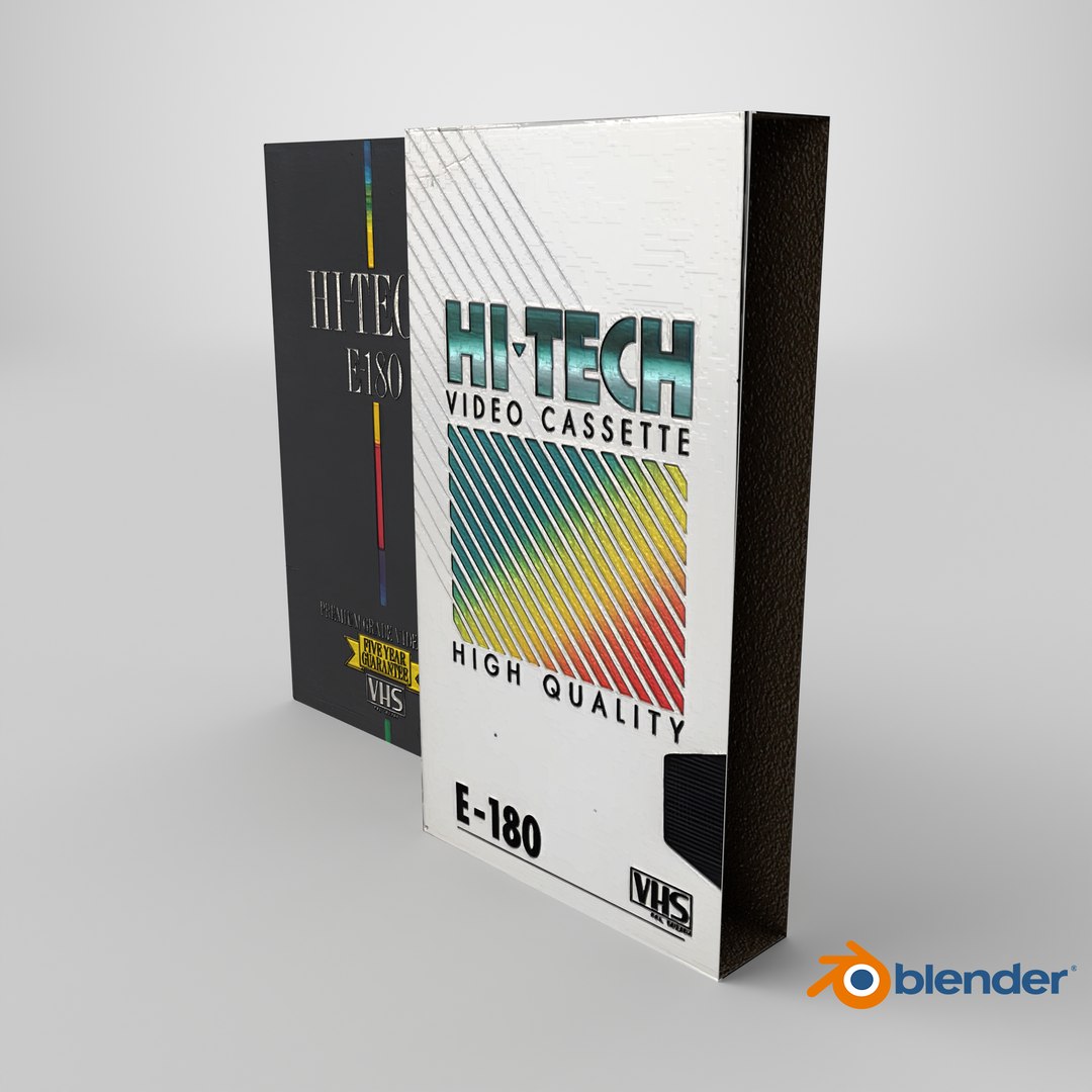 VHS Hi-Tech E-180 model https://p.turbosquid.com/ts-thumb/4B/lxEwbQ/2M/stemcell_blender_cycles_render/png/1789028760/1920x1080/fit_q87/6c2a5b74e17615933fcba020dc6bb1775cf93438/stemcell_blender_cycles_render.jpg