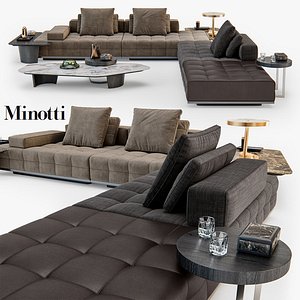 Minotti Lawrence Clan seating system set_01