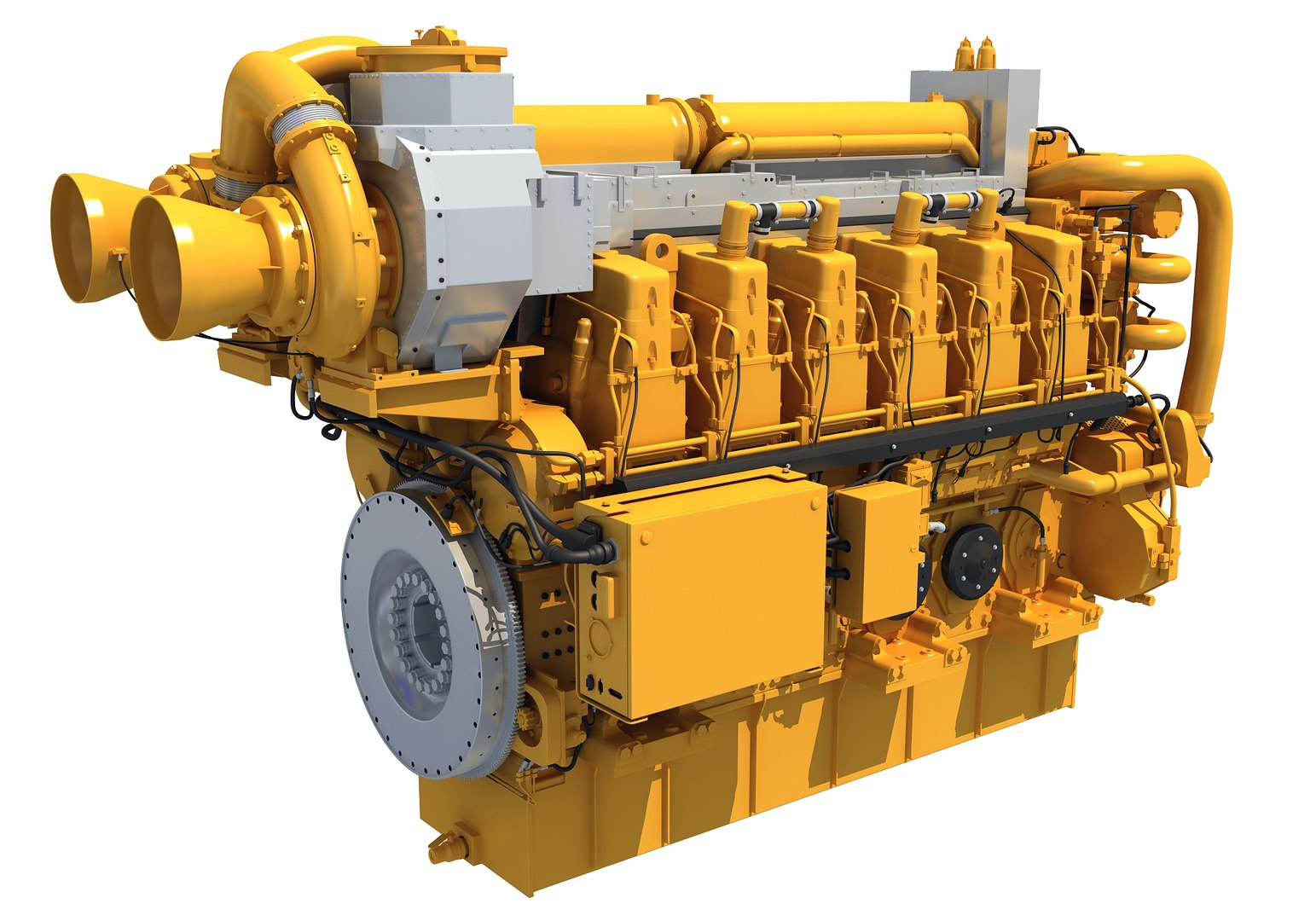 Diesel Engine - 3D Model by 3D Horse